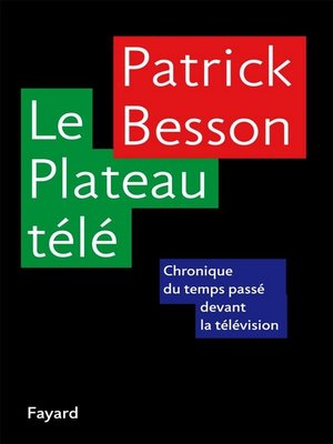 cover image of Le Plateau télé